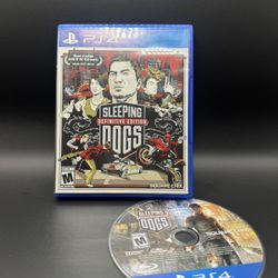 🥋 Sleeping Dogs: Definitive Edition – PS4