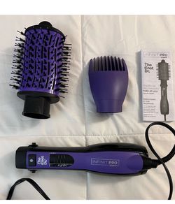 The Knot Dr. All-in-One Smoothing Dryer Brush.