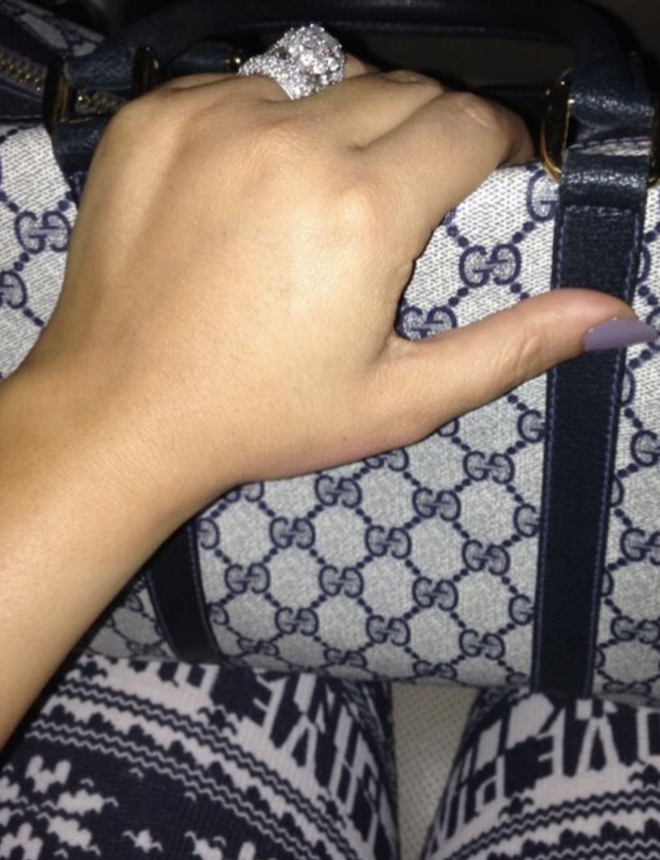 Blue Gucci Bag