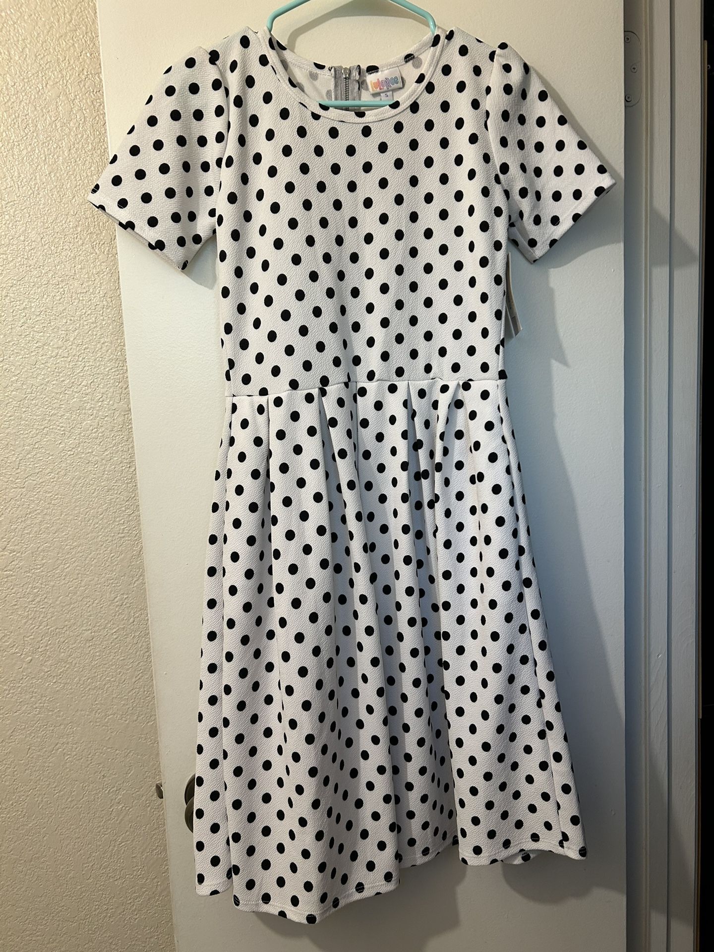 Lularoe Amelia Dress Polka Dot