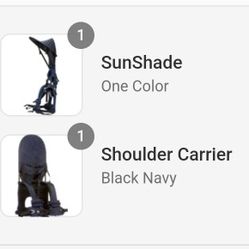 Minimeis Carrier And Shade. New. Never Been Used