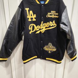 Dodgers 2025 Championship Letterman Jacket 