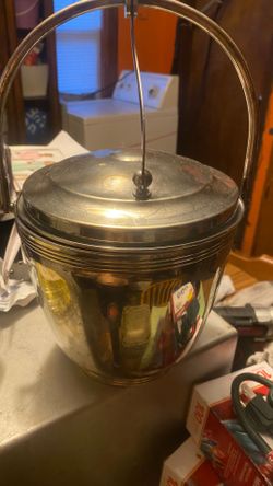 Vintage ice bucket
