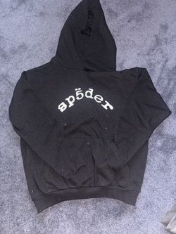 Black VVS Rhinestone Spider