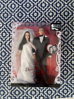 Elvis and Priscilla Barbie collection