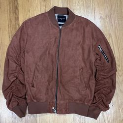 Men’s Suede Jacket Sz Large