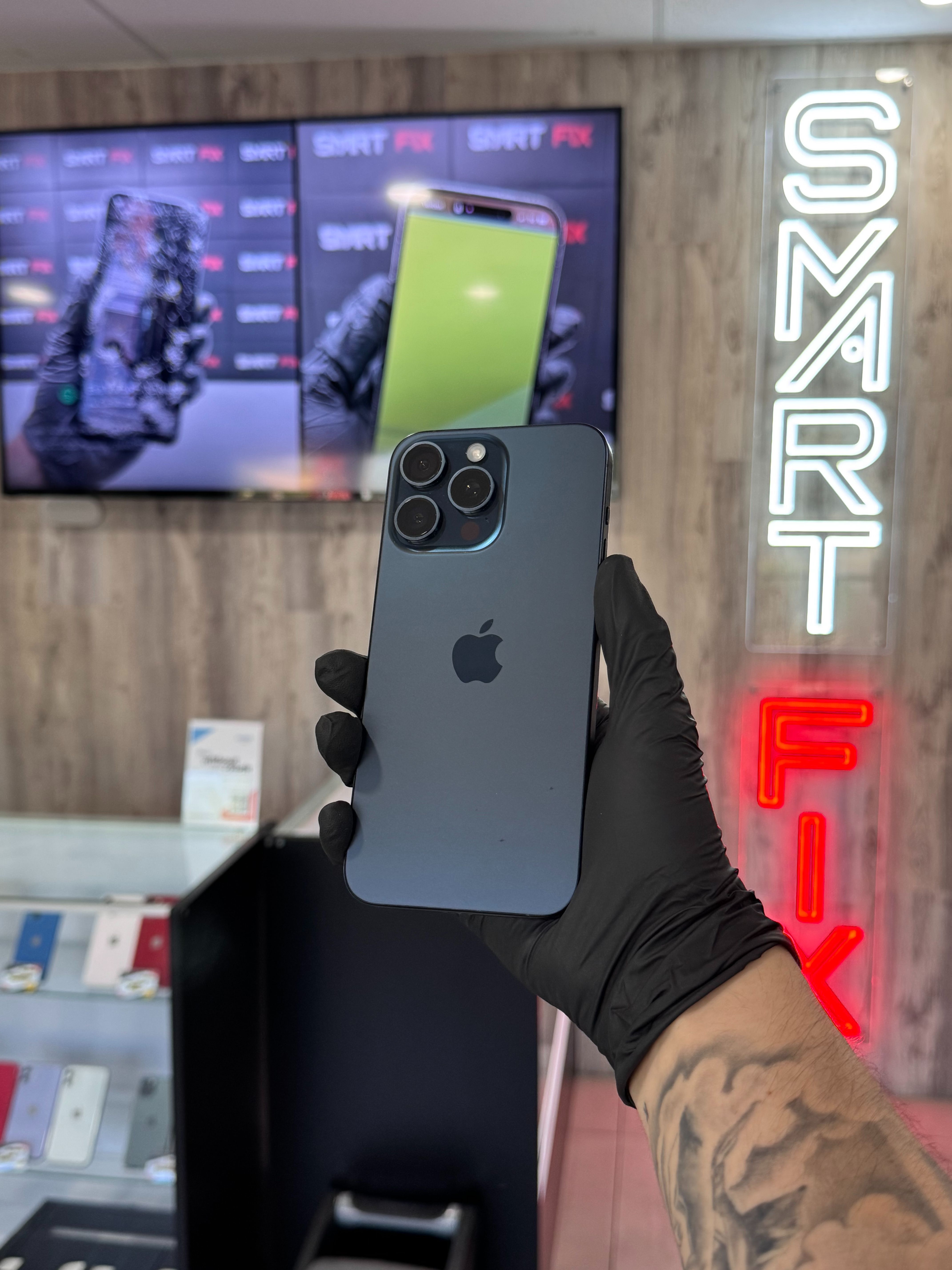 Apple iPhone 15 Pro Max 256 GB - Blue Titanium (Unlocked) + Warranty