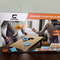 Mini Wooden Cornhole Set