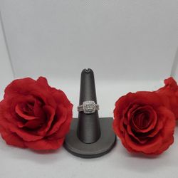 14KT HALO RING