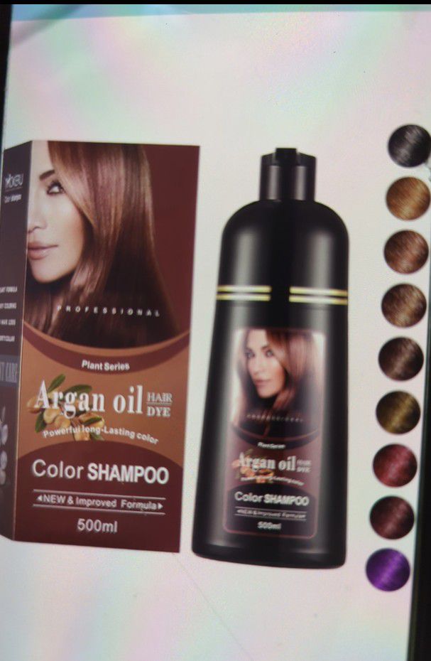 Makeru Golden Brown Shampoo Hair Dye