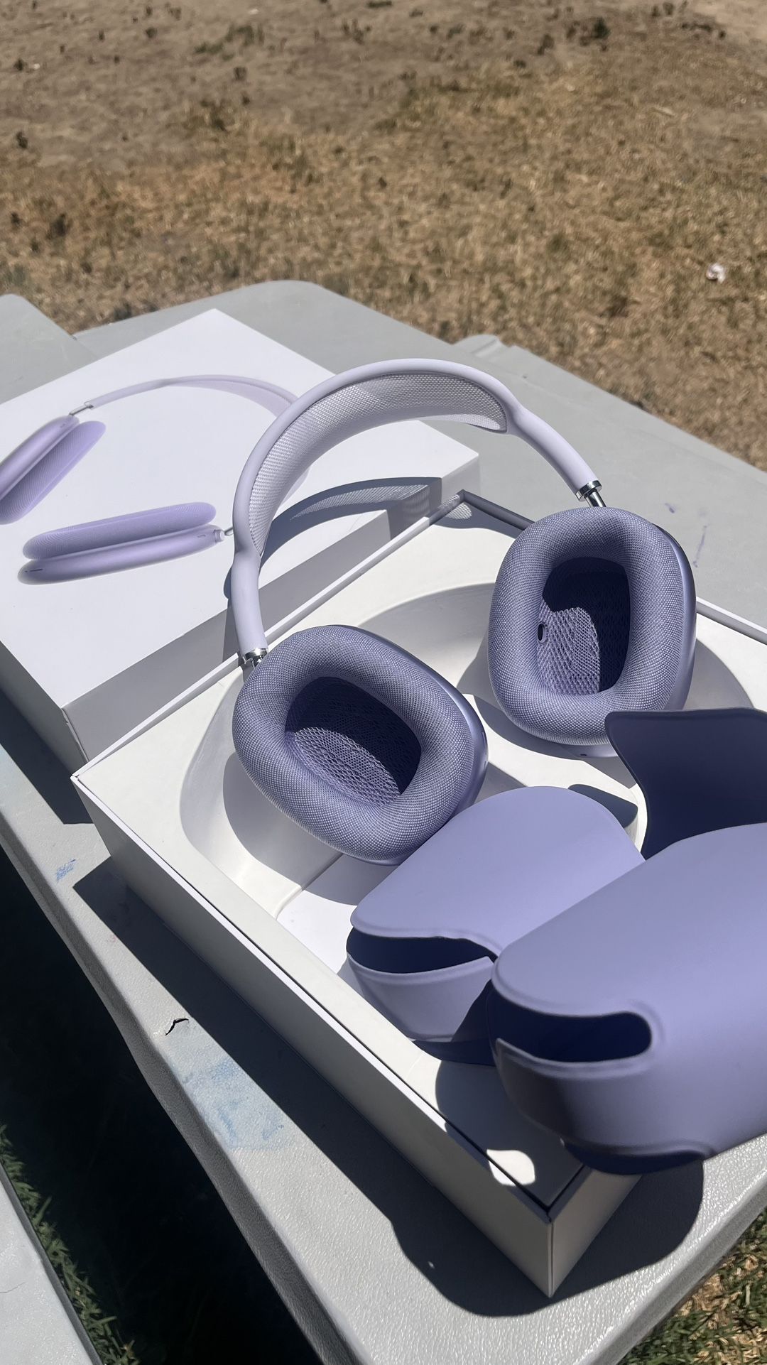 Purple AirPod Max