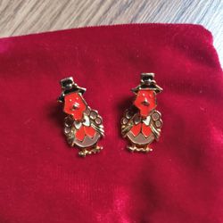 TURKEY 🦃 VINTAGE EARRING 