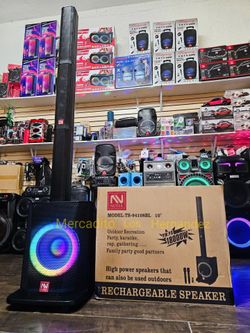 10" SUB - Pro Bluetooth Speaker ❗️ 5ft Tall❗️XTREME BASS - Loud Sound