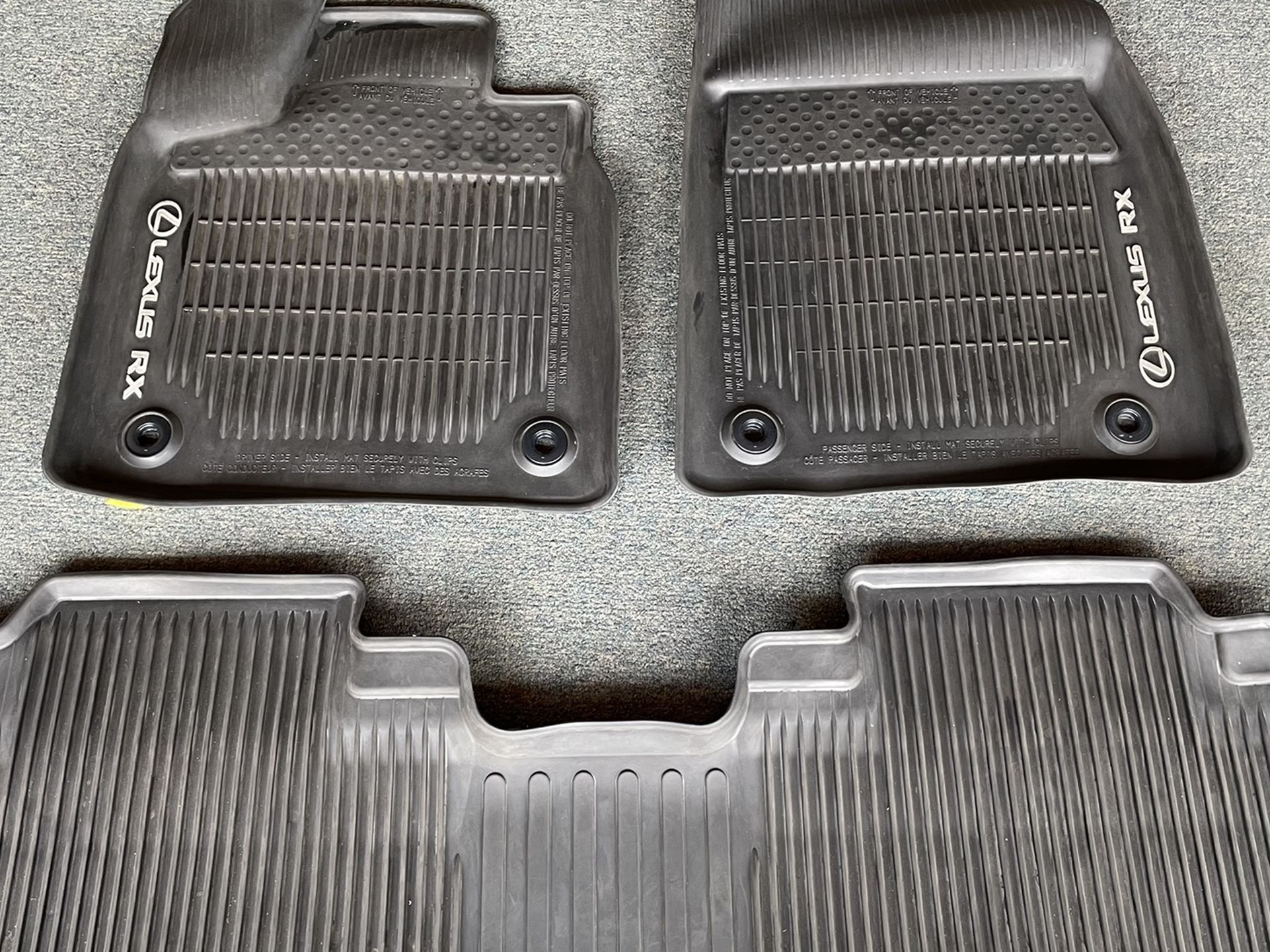 2017 Lexus Rx 350 All Weather Floor Mats