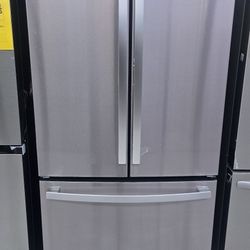New Refrigerator French Door GE REFRIGERADOR  Nuevo 1 Año De Garantia Por Escrito 