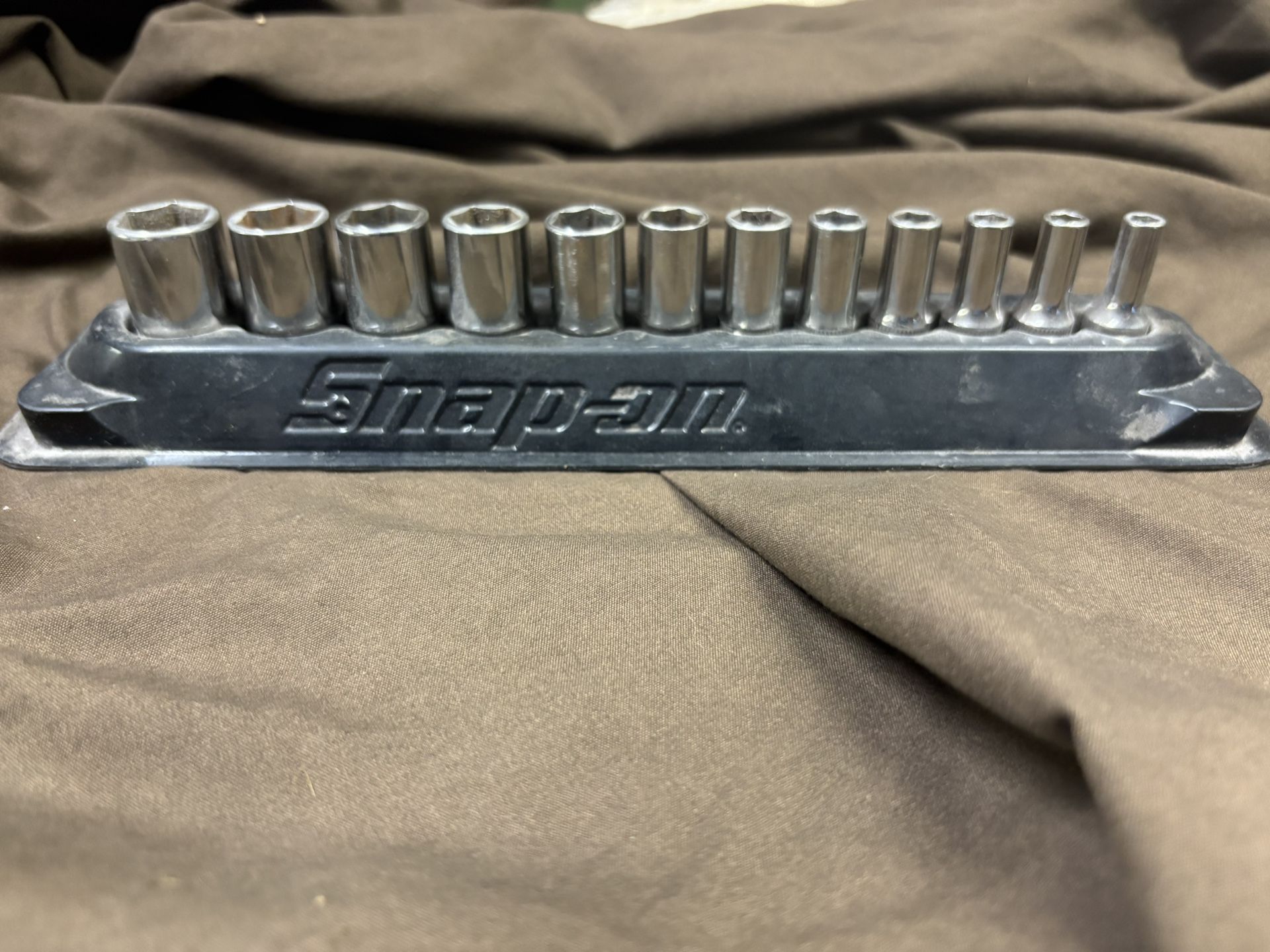 Snap On 1/4” Semi Deep Metric Socket Set