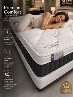 Brand New Ortho Supreme Mattresses – prices vary by size- Enjoy fast Free Delivery - Hablamos espanol