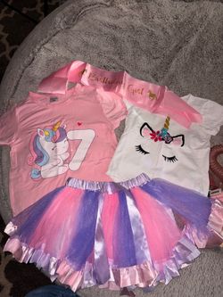 Unicorn 🦄 birthday outfit $20
