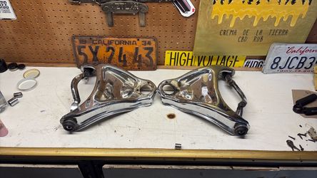 1963 impala A arms chrome