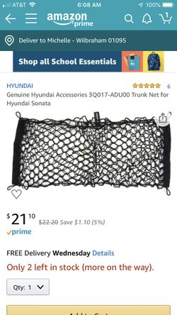 Genuine Hyundai Sonata Cargo Net