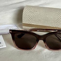 Jimmy Choo OLYE Eyeglasses 008M-70 - BROWN NUDE - WOMEN SUNGLASSES ‼️ Elegant - Light - BRAND NEW‼️ Price Is FIRM ‼️