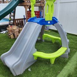 Step 2 ..Slide And Climb Outdoor Set