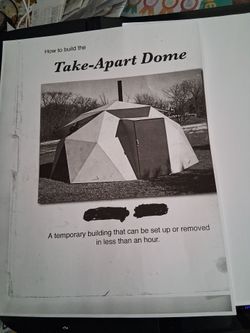 Earth Quake Hut,  Fishing you finish project
