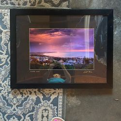 Framed Coastal Picture 