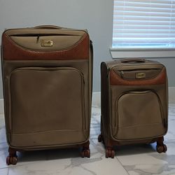 New Caribbean Joe Luggage 2 Piece Set 