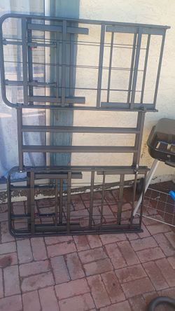 Full size foldable bed frame