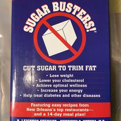 Sugar Busters Book Hard Back