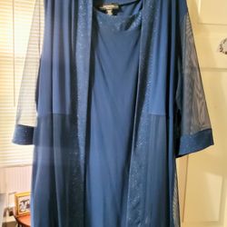 Coctail Dress With Clear Cover Up
