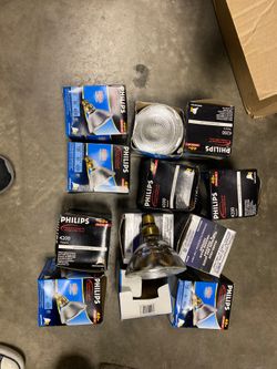 Philips halogen lamps light bulbs $1 each