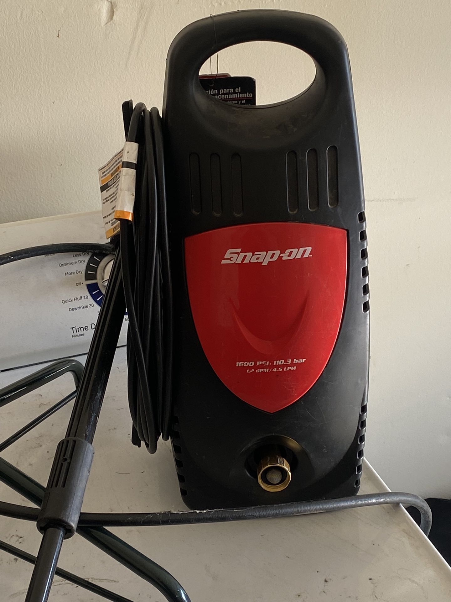 Snap On Pressure Washer