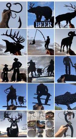 Valentines Gifts......Steel Silhouettes n Discos