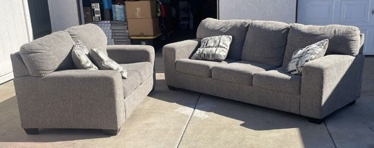 Sofa and Loveseat 