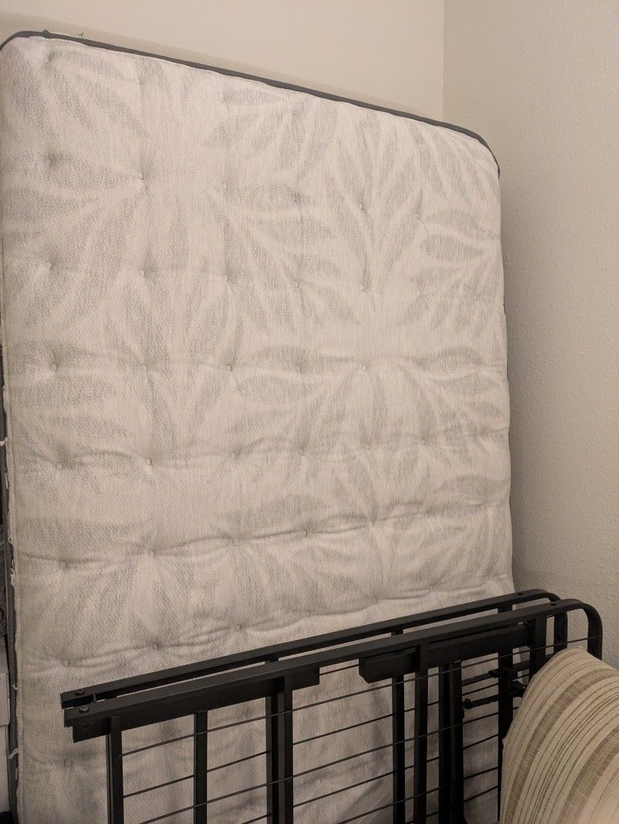 Free Twin Frame And Mattress