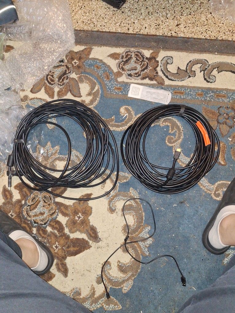 2 X 50 Ft HDMI Cables
