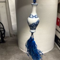 1PC Chinese good luck knot porcelain Lucky Charm necklace