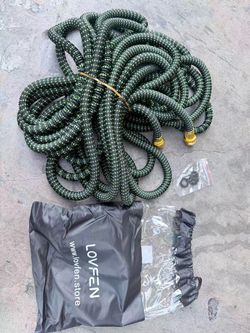 Magic Expandable Hose (150 ft) — Includes quick connectors; suitable for car washing and gardening