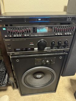 Vintage stereo equipment all for 