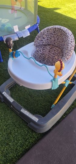 Smart Steps Trend Activity Baby Walker with Removeable Toy Bar, Multi-Directional Front Wheels, Tray Adjustable 