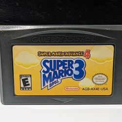 Super Mario Advance 4: Super Mario Bros. 3 GBA Game - Classic Platformer