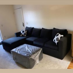 Sectional With Ottoman Brand New ¡¡IN STOCK!!