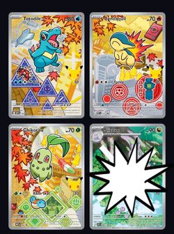 Johto Pokémon starters