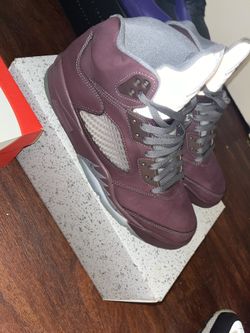 Jordan Retro 5s Burgundy 