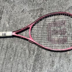Wilson Hope 113 Pink Tennis Racket With Case 