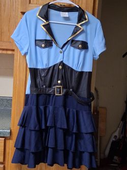 Women's unbranded blue & black