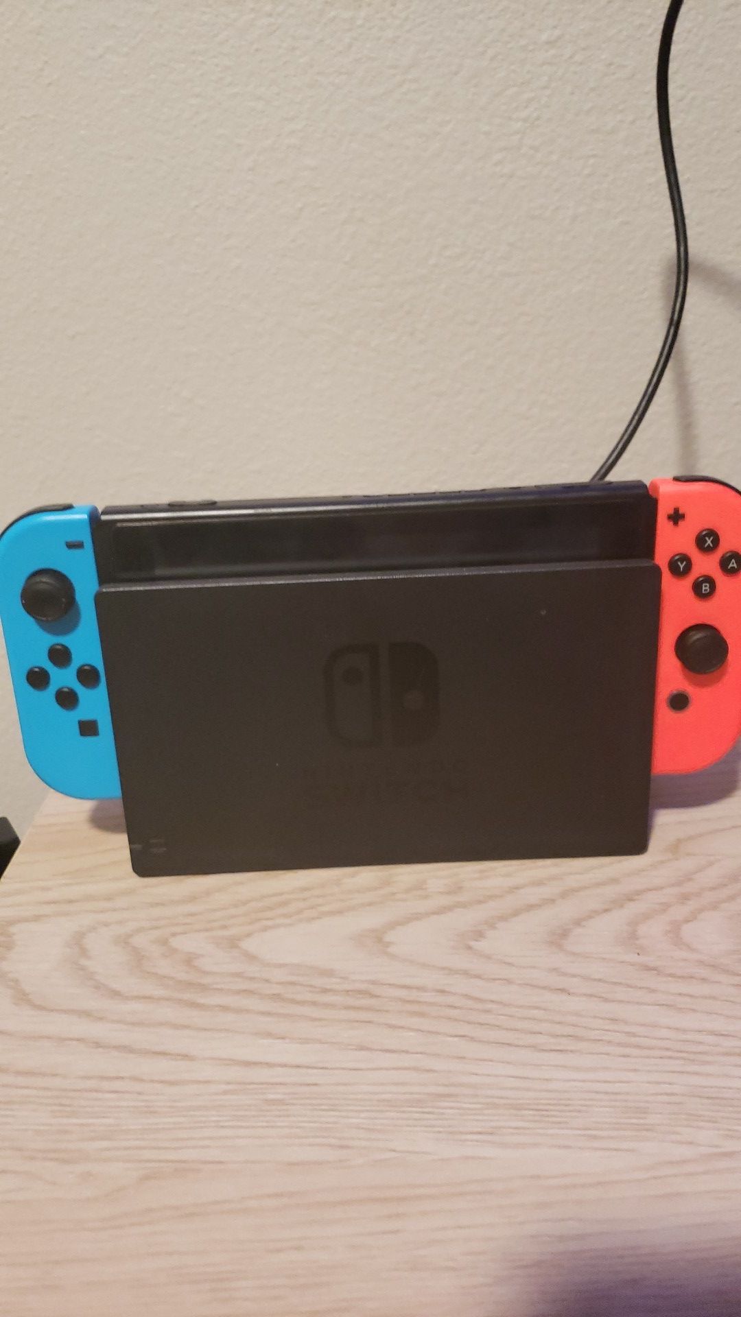 Nintendo Switch with 3 games and Accessories