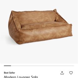 West Elm Modern Lounger 